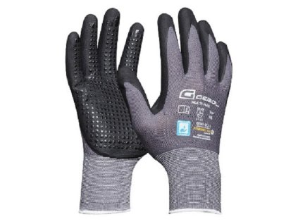 412047 pracovni rukavice multi flex nylonove s nitrilovou dlani velikost 7
