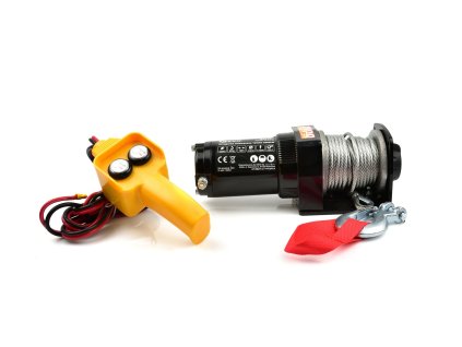 438213 elektricky lanovy navijak 750 w 12 v max zatizeni 907 kg pro ctyrkolky geko 1