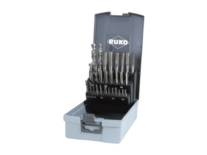 418710 zavitniky m3 m12 a vrtaky 2 5 10 2 mm sada 28 kusu ruko 245003ro