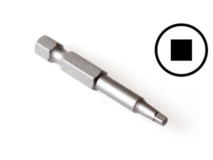 Bity čtyřhranné Robertson 1/4", různé rozměry, délka 50 mm - JONNESWAY (Varianta JONNESWAY D150R2A Velikost: R1)