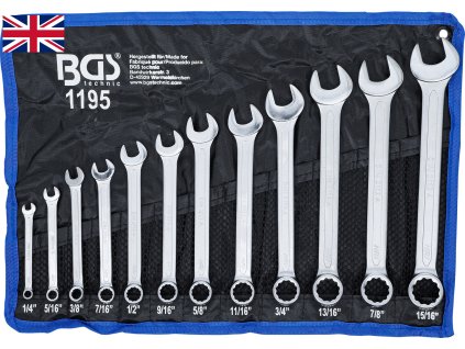 396006 klice ockoploche palcove velikosti 1 4 az 15 16 sada 12 ks bgs 1195 01