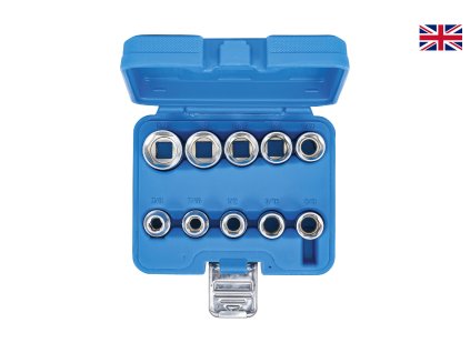 396063 hlavice 1 2 nastrcne palcove vel 3 8 az 15 16 sada 10 ks bgs 2434 01