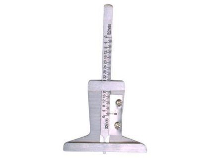 400434 meric hloubky dezenu pneu kovovy plochy 0 32 mm