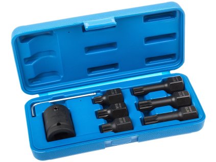 414426 zastrcne uderove bity xzn spline 1 2 m14 m18 s adapterem sada 8 kusu