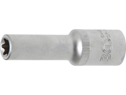 BGS Technic BGS 6442 Nástrčná hlavice 1/2" E-Profil E12, prodloužená