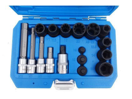 432969 hlavice pro servis brzdovych trmenu sada 17 dilu quatros qs70402 02