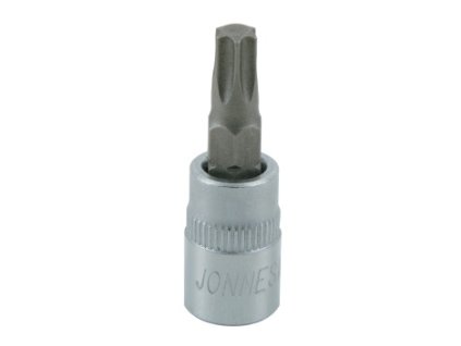 Zástrčné hlavice TORX 3/8", 6hranné, délka 48 mm, různé rozměry - JONNESWAY (Varianta JONNESWAY Velikost: T15)