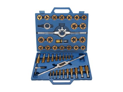 399078 zavitniky a ocka m6 m24 sada 45 ks titan nitrid bgs 1899 01