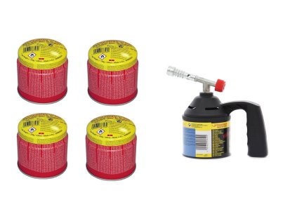 433872 opalovaci sada horak a 4 kartuse rothenberger roflame economy set