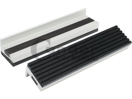 414264 ochranne celisti na sverak 150 x 28 mm hlinikove pogumovane s magnetem 2 ks condor