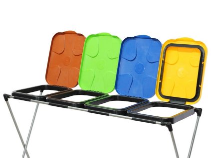 456252 stojan pro 4 pytle na trideny odpad 120 240 l