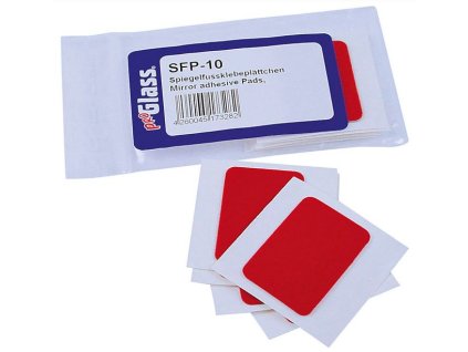 428013 lepici podlozky pod vnitrni zrcatka 41 x 28 mm sada 10 ks proglass