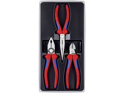 396282 sada klesti stipaci kombinovane pulkulate montazni set knipex 00 20 11 01