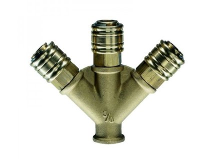 411663 vzduchova roztrojka 3 8 s rychlospojkami