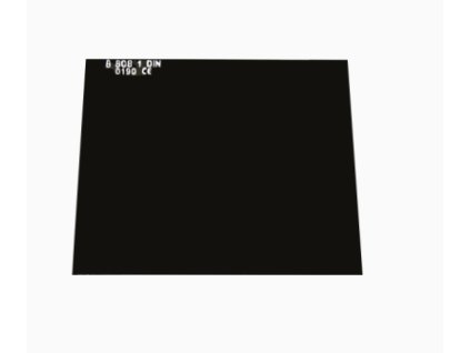 Svářecí skla 110 x 90 mm, stupně tmavosti čísel DIN 8 - 14, ke svářecí kukle SK100 (Varianta 14, ke svářecí kukle SK100 Stupeň tmavosti: 14)