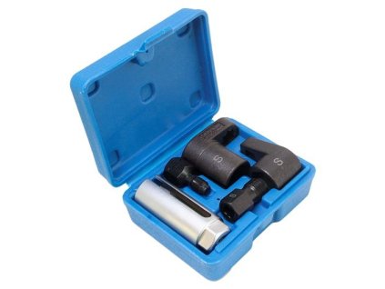 423435 hlavice klice na lambda sondy a snimace se zavitniky sada 5 dilu satra