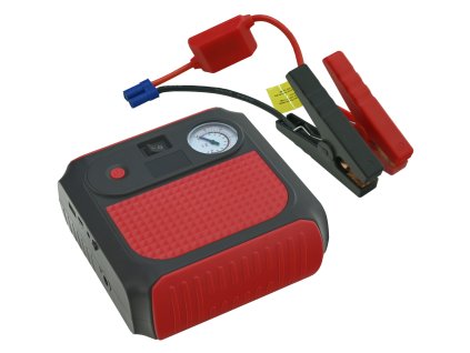Kompresor AKU + JUMP STARTER s powerbankou 8.000mAh 500A