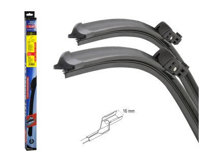 Stěrače FLAT SET (CUBE16) 660+450mm OCT IV, SUP III, Karoq, Kamiq, Enyaq