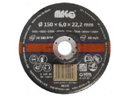 411081 brusny kotouc na kov 150 x 6 x 22 2 mm magg bk150
