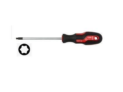 Šroubovák Torx s kulovou hlavou (různé velikosti) - Narex Bystřice (Varianta Narex Bystřice Velikost: TK15)