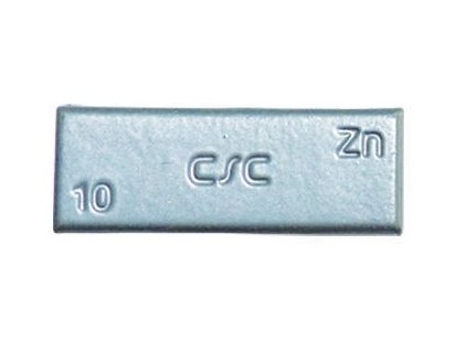 Závaží samolepící zinkové ZNC, šedý lak, různé hmotnosti (Varianta 1 kus Varianta: ZNC 5 g. šedý lak. 1 ks)