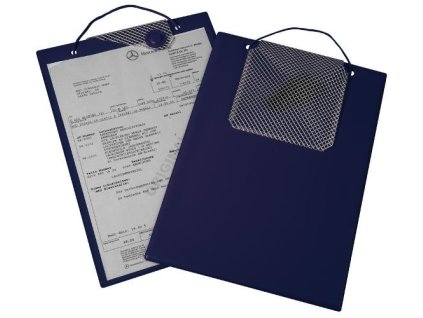 Desky na dokumenty A4 s magnetickým uzávěrem, různé barvy - Magnetic (Varianta Magnetic 9219-00134 Barva: modrá)