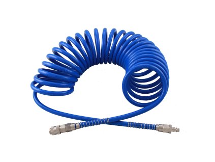 411681 hadice tlakove spiralove ruzne delky 13 bar velky prutok s rychlospojkami