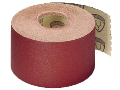 Brusné role - smirek 115 mm x 50 m, papír, různé hrubosti (Varianta smirek 115 mm x 50 m, papír, různé hrubosti Zrnitost: P120)