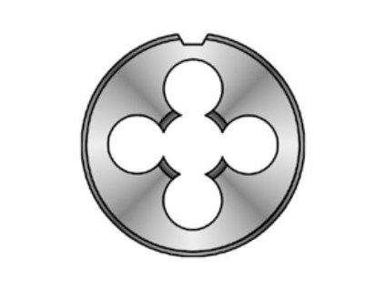 Závitová očka - čelisti NO, pravý závit, DIN EN 22 568, různé rozměry - Bučovice Tools (Varianta čelisti NO, pravý závit, DIN EN 22 568, různé rozměry - Bučovice Tools Velikost: 7x1 mm)