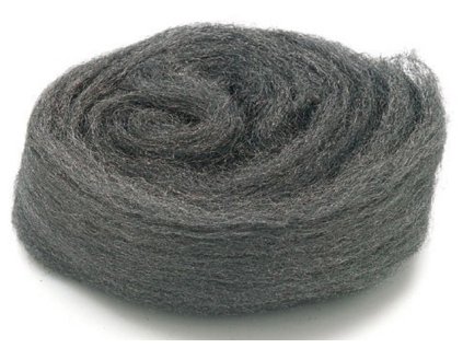 Čisticí drátěnky - ocelová vlna, různé hrubosti, balení 200 g (Varianta ocelová vlna, extra jemná, balení 200 g Hrubost: jemná)