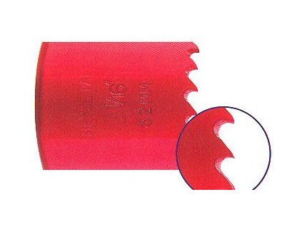 Vrtací korunky Bi-Metal (různé rozměry) - MP.S (Varianta M5073 Průměr: 50 mm)