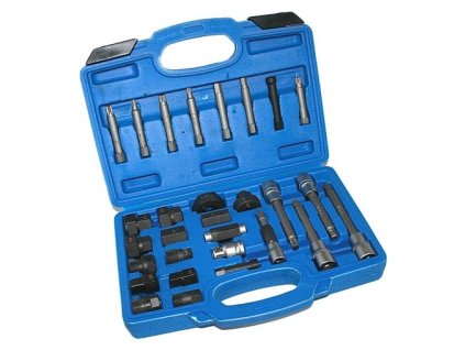 422073 hlavice klice na volnobezky alternatoru sada 30 ks satra