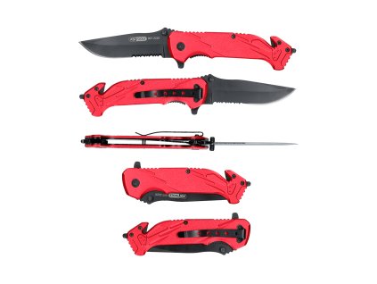 418941 nuz takticky kapesni zaviraci rezac pasu a rozbijec skla delka 21 cm ks tools 907 2220 7