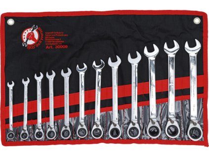 460688 ockoploche racnove klice prepinaci 8 19 mm kraftmann bgs 30008