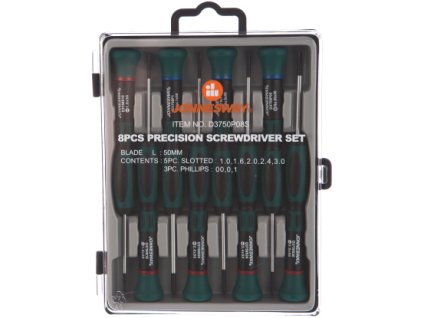433791 precizni hodinarske sroubovaky ploche a krizove sada 8 ks jonnesway d3750p08s