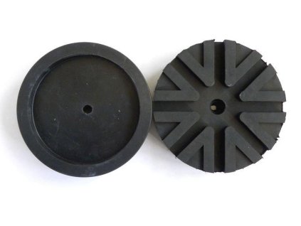 438387 gumova podlozka zvedaku 125x34 mm kulata ferdus 10 158