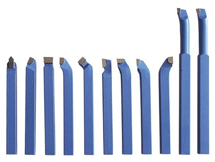 Soustružnické nože HM 12 mm, 11 ks