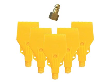 428154 trysky ofukovaci vzduchove s rychlospojkou sada 6 dilu kunzer