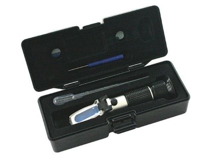 428940 refraktometr tester elektrolytu a chladici kapaliny satra