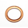 409839 tesnici krouzek medeny prumer 12 17 mm tloustka 1 5 mm pro bmw seat toyota