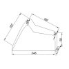 426162 1 kryci plachta na motorku xl 246 x 104 x 127 cm seda 2