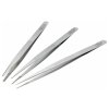 400953 pinzety spicata tupa a plocha kulata sada 3 ks vigor v1438 01