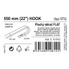 Stěrač FLAT BULK (HOOK) 22"/550mm