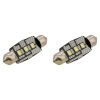 Žárovka 3 LED SMD 12V suf.11X38 SV8.5 NEW-CAN-BUS bílá 2ks
