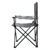 Židle kempingová skládací BARI šedá