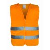 Vesta výstražná oranžová XL EN 20471:2013 + A1:2016