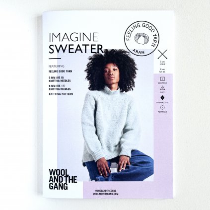 NÁVOD NA PLETENÍ: SVETR IMAGINE SWEATER