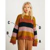 Showdown Sweater FGY Terracotta Blush Bronzed Olive Mellow Mauve Forest Green LABELLED