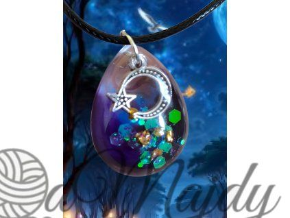 Přívěsek noční obloha