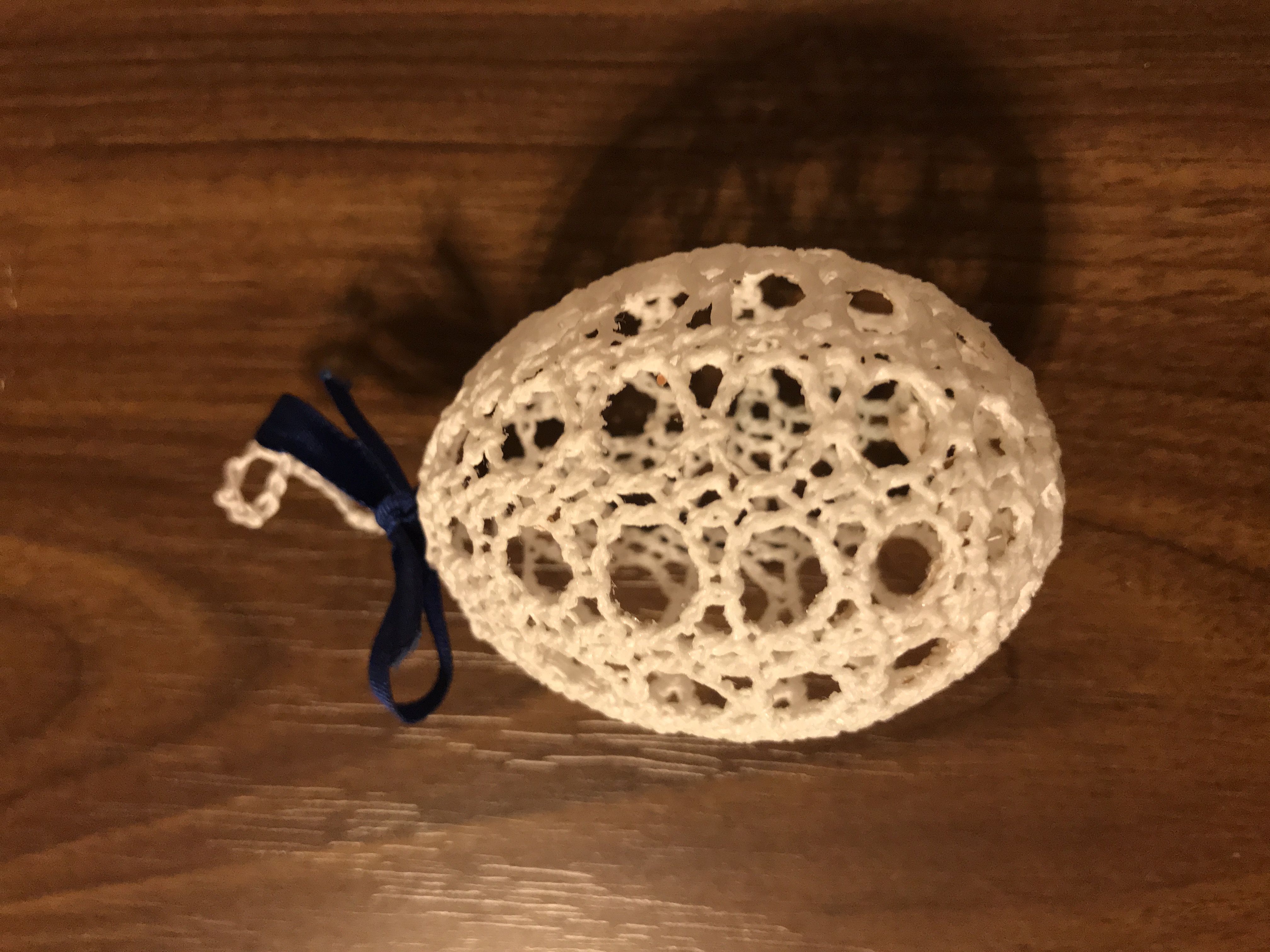 Háčkované vajíčko 4